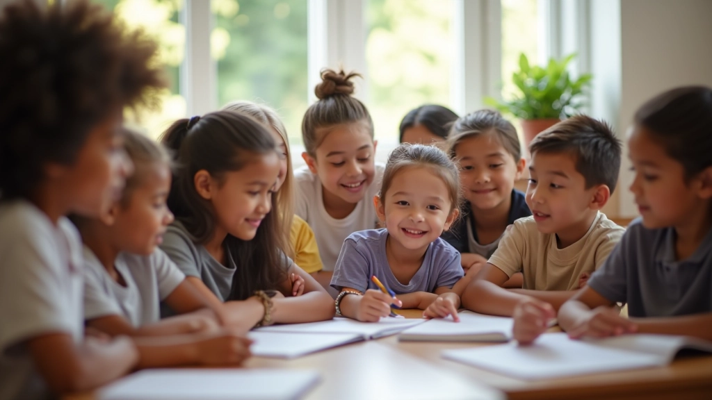 Students learning together in a tutoring session