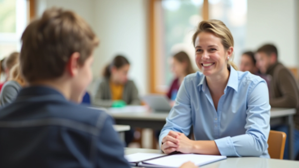 First tutoring session with student and tutor meeting for initial assessment, establishing rapport and evaluating learning style